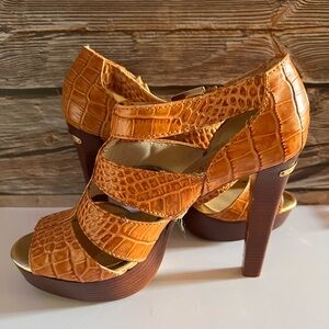 Michael Kors Leather Crocodile print